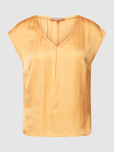 Christian Berg Woman Selection Blusenshirt mit V-Ausschnitt Apricot 2