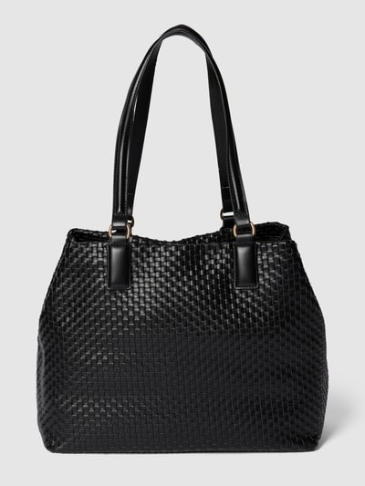 VALENTINO BAGS Shopper in Flecht-Optik Black 4