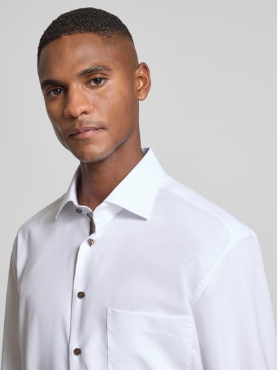 ETERNA Comfort Fit Business-Hemd mit Kentkragen Weiss 3