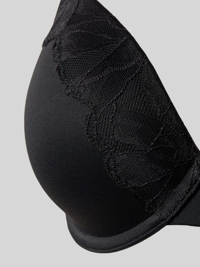 Calvin Klein Underwear Regular Fit BH mit Spitzenbesatz Modell 'Cove' Black 2