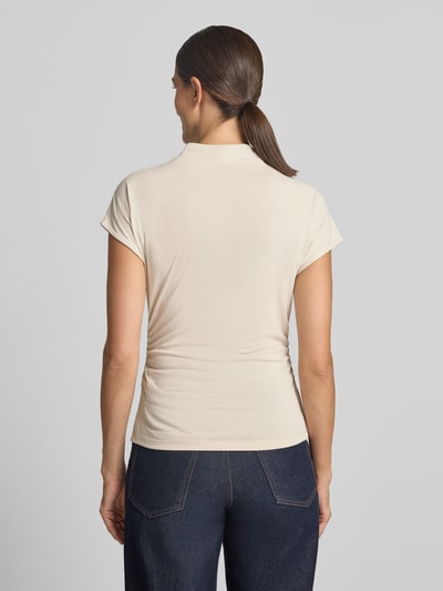 Jake*s Collection regular fit T-shirt van modalmix Ecru - 5