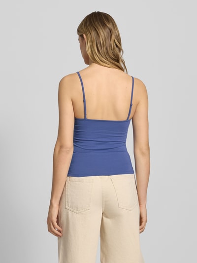 Review Trägertop mit verstellbaren Trägern Rauchblau 5