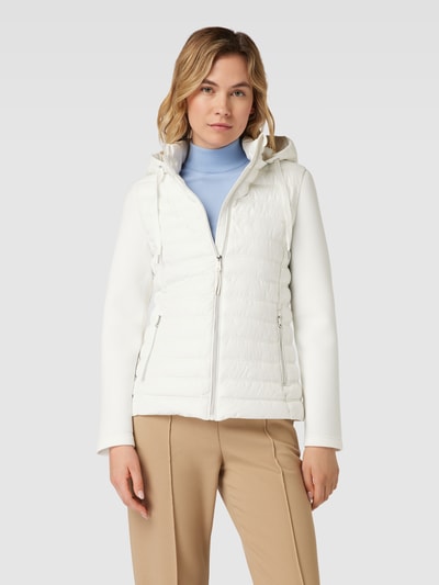 Christian Berg Woman Selection Jacke mit Two-Tone-Machart Offwhite 4