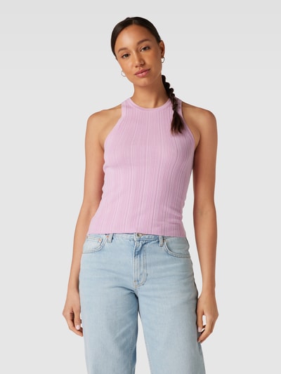 EDITED Top in fijnriblook, model 'Ondria' Roze - 4