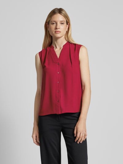 Calvin Klein Womenswear Blouse met doorknoopsluiting Rood - 4