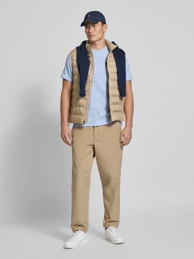 Tommy Hilfiger Regular Fit T-Shirt aus reiner Baumwolle Hellblau 1