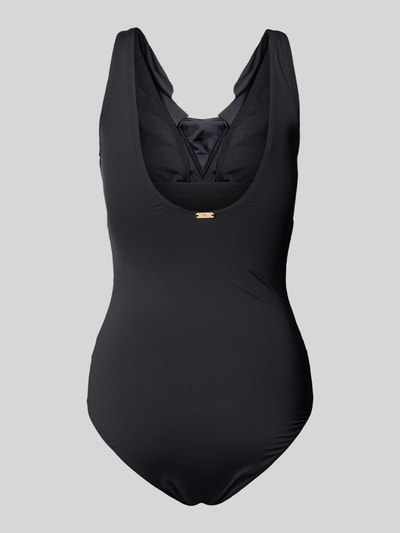 Lauren Ralph Lauren Kostium kąpielowy z falbanami Czarny 3