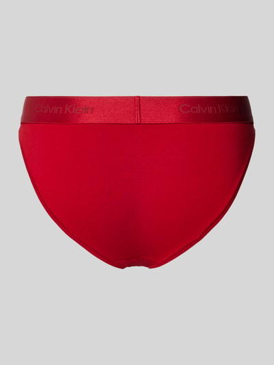 Calvin Klein Underwear Slip mit elastischem Logo-Bund Rot 3