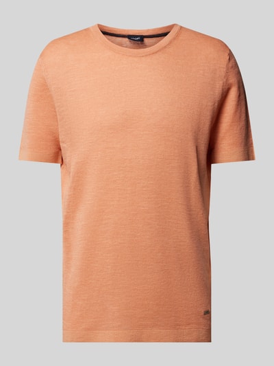 JOOP! Collection T-Shirt mit Rundhalsausschnitt Modell 'Maroso' Apricot 1