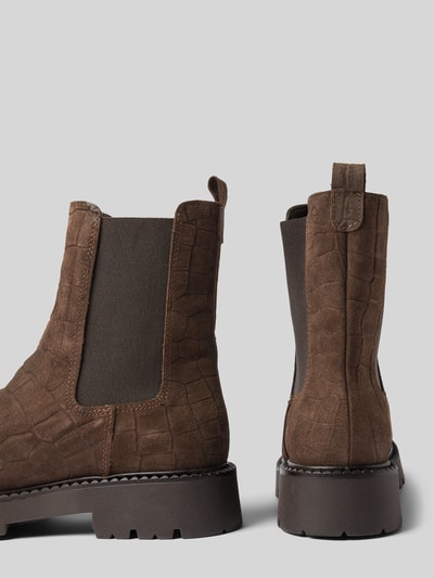 Tamaris Chelsea Boots aus echtem Rindsleder Dunkelbraun 2