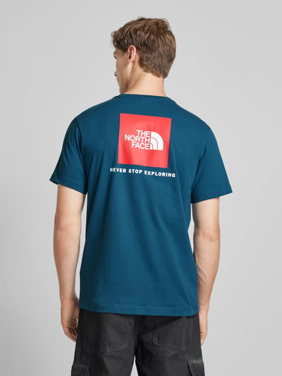 The North Face T-shirt met logoprint Petrol - 5