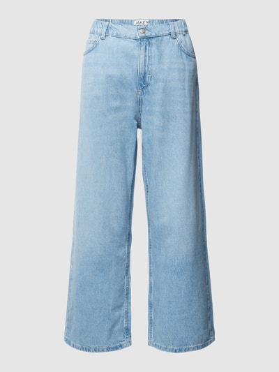 JAKE*S STUDIO WOMAN Straight fit jeans in 5-pocketmodel Lichtblauw gemêleerd - 2