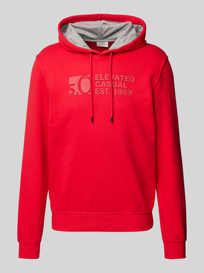 s.Oliver RED LABEL Hoodie mit Kapuze Rot 2