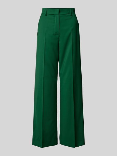 Weekend Max Mara Wide Leg Stoffhose mit Bügelfalten Modell 'VISIVO' Smaragd 2