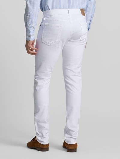 Polo Ralph Lauren Slim Fit Jeans mit 5-Pocket-Design Weiss 5