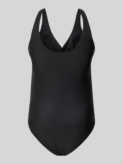 Mamalicious Umstands-Badeanzug mit Knoten-Detail Modell 'LOUISA' Black 3