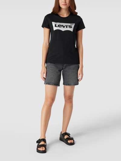 Levi's® T-Shirt mit Label-Print Black 1