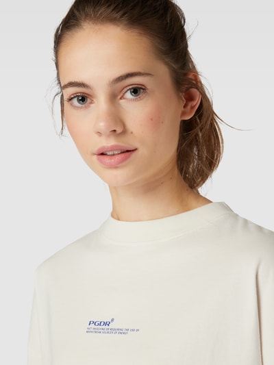 Pegador Oversized T-Shirt mit Label-Print Modell 'NAVISK' Offwhite 3