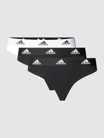 ADIDAS SPORTSWEAR String met logo in band in een set van 2 stuks Wit - 2