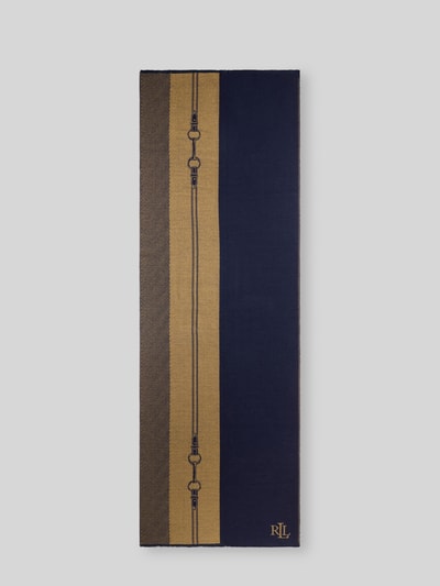 Lauren Ralph Lauren Schal mit Logo-Detail Marine 3
