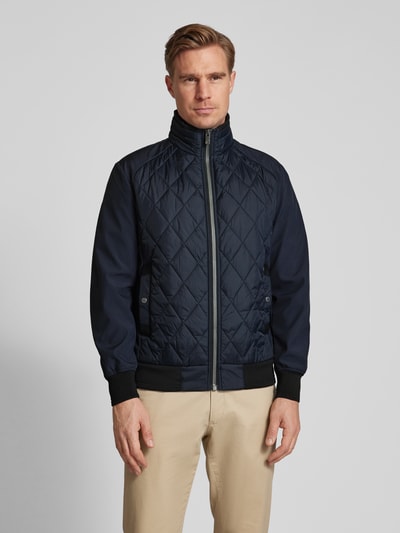 Christian Berg Men Steppjacke mit Stehkragen Marine 4