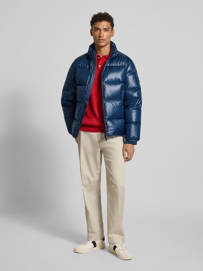 Tommy Hilfiger Regular Fit Daunenjacke mit Steppnähten Marine 1