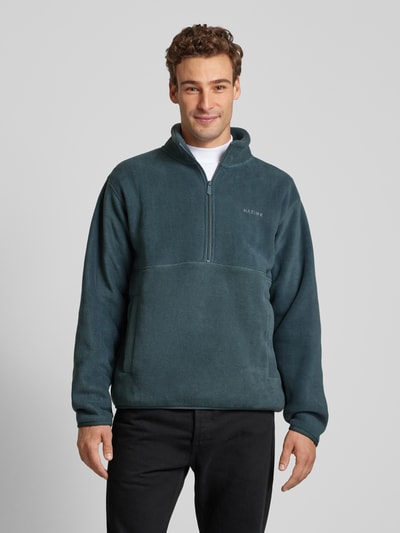 Mazine Sweatshirt met opstaande kraag Blauw - 4