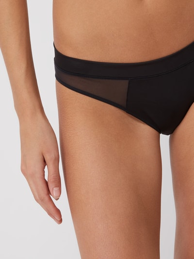 DKNY Slip van mesh  Zwart - 3