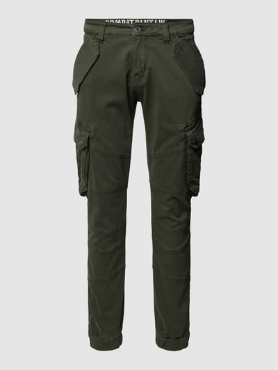 Alpha Industries Cargohose mit Gesäßtaschen Modell 'COMBAT' Dunkelgrau 2