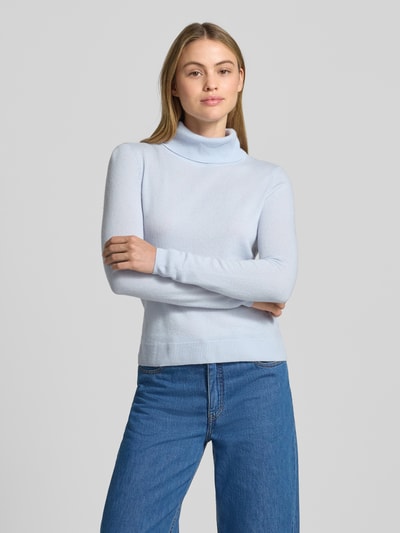 Christian Berg Woman Strickpullover aus reinem Kaschmir Hellblau 4