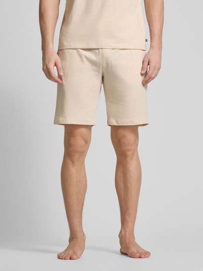 Tommy Hilfiger Sweatshorts mit elastischem Bund Beige 4