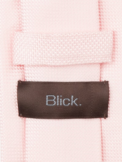 Blick Stropdas van pure zijde (7 cm) Roze - 2