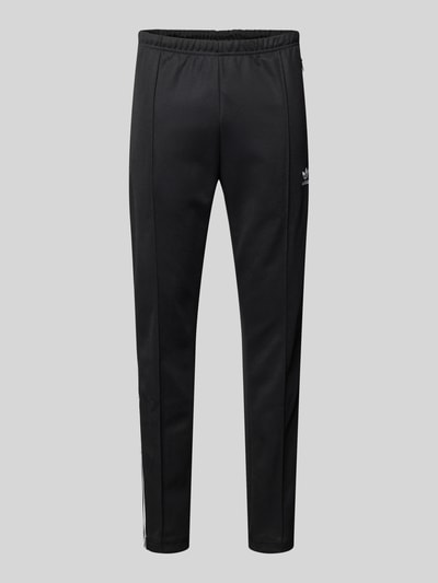 adidas Originals Sweatpants met logostitching, model 'BECKENBAUER' Zwart - 2