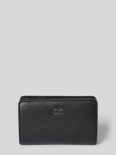 CK Calvin Klein Portemonnaie mit Label-Detail Black 1