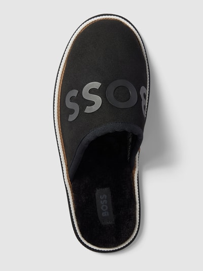 BOSS Slides mit Label-Print Modell 'Home' Schwarz 4