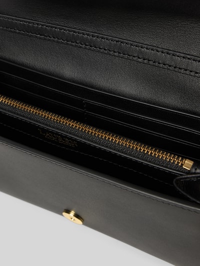 Lauren Ralph Lauren Torba skórzana na ramię z aplikacją z logo model ‘ADAIR’ Czarny 5