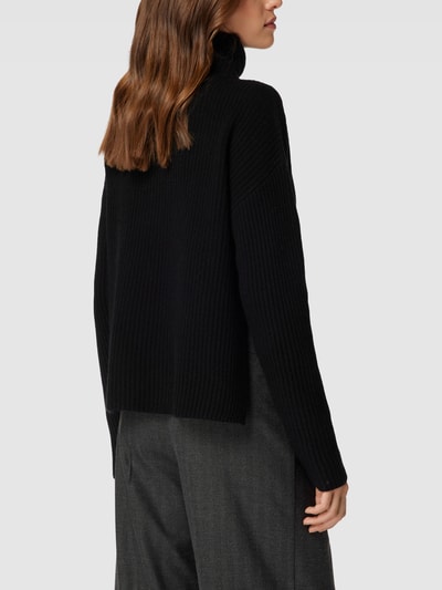 Emily Van den Bergh Gebreide pullover van wol Zwart - 5