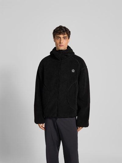 Kenzo Regular Fit Jacke mit Logo-Applikation Black 4