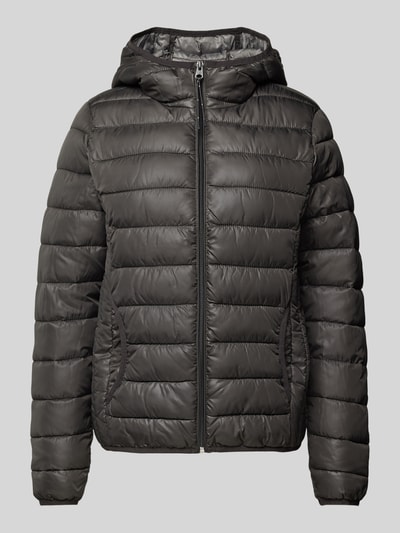 QS Steppjacke mit Kapuze Anthrazit 2