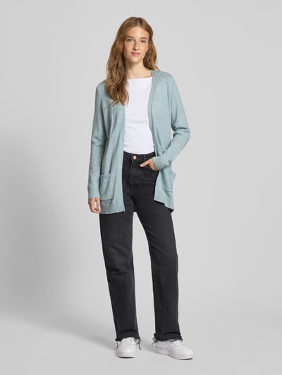 Only Regular Fit Cardigan aus Viskose-Mix Modell 'LESLY' Ocean Melange 1