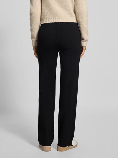 Vero Moda Slim fit gilet broek van viscosemix, model 'EVA' Zwart - 5