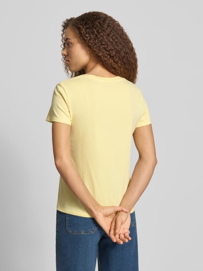 Levi's® Regular Fit T-Shirt aus reiner Baumwolle Pastellgelb 5