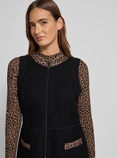 Marc Cain Mini-jurk met korte ritssluiting Zwart - 3