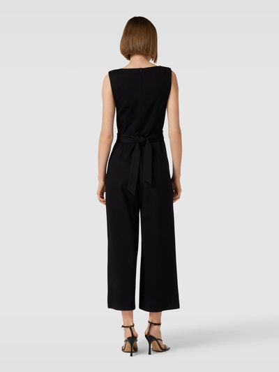 Jake*s Collection Jumpsuit mit U-Boot-Ausschnitt Black 5