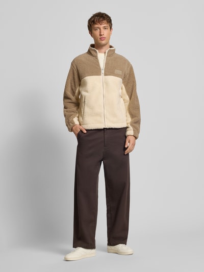 KARL KANI Regular fit jack met logo-applicatie, model 'Signature' Beige - 1