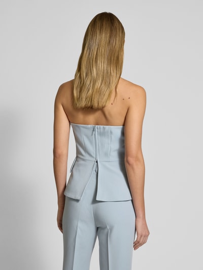 P&C* curated by GLAMOUR Slim Fit Blusentop mit Reißverschluss auf der Rückseite Hellblau 5