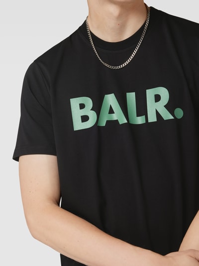 Balr. T-Shirt mit Label-Print Black 3