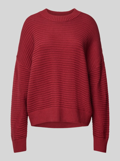 s.Oliver RED LABEL Strickpullover mit Strukturmuster Rot 1