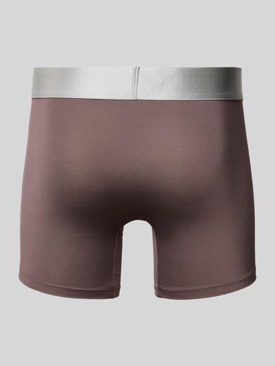 Calvin Klein Underwear Trunks mit Label-Bund im 3er-Pack Gruen 3
