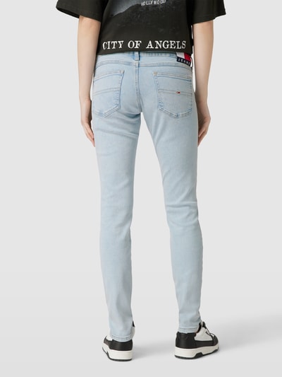 Tommy Jeans Skinny Fit Jeans mit 5-Pocket-Design Modell 'SOPHIE' Hellblau 5